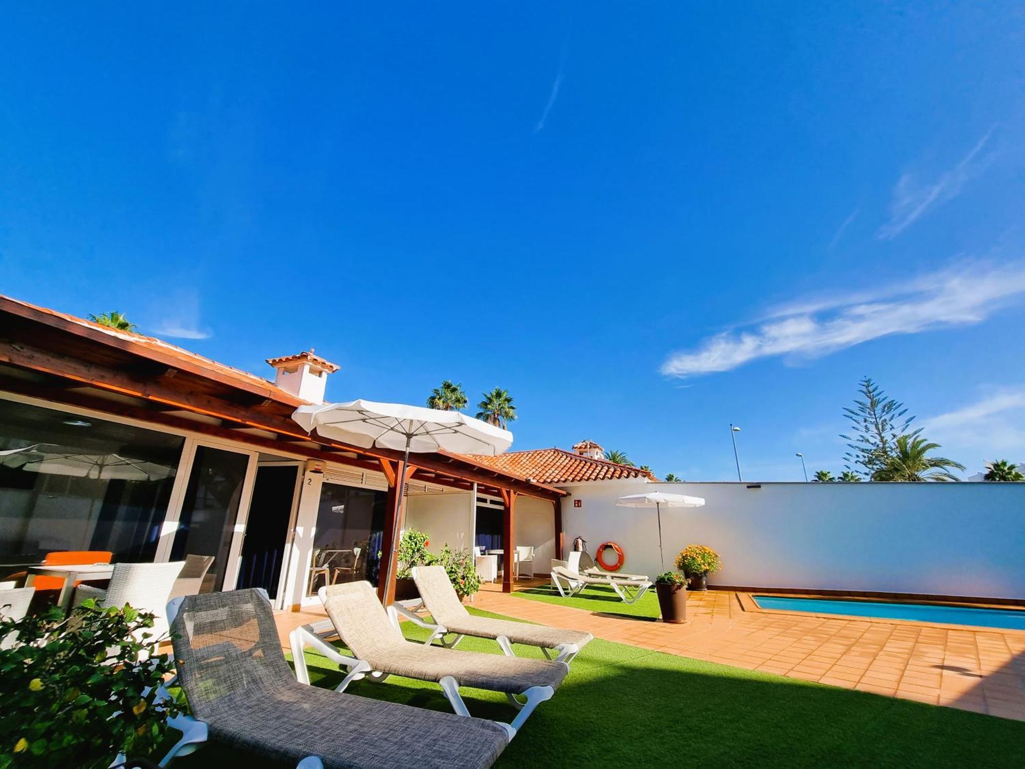 Bungalows Teresa Плая дел Инглес Екстериор снимка